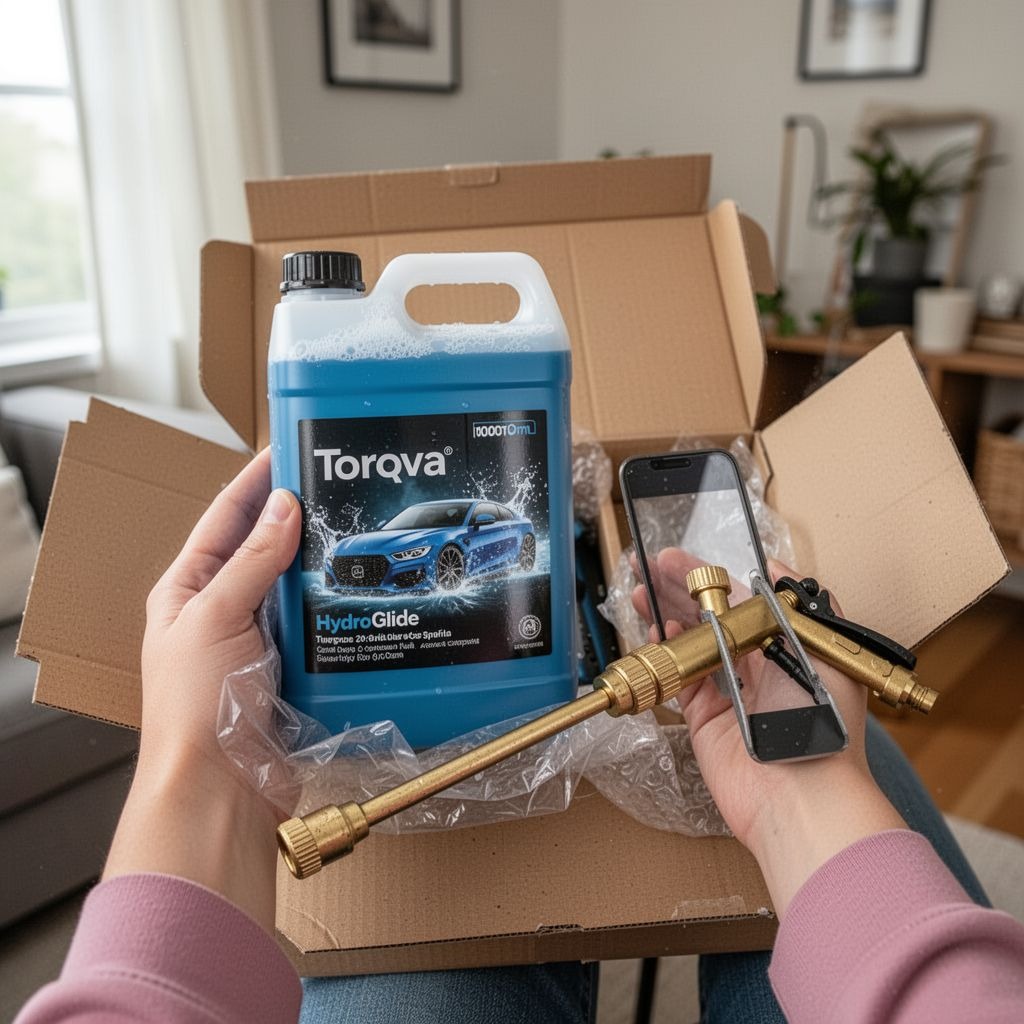 Torqva HydroGlide Foam Shampoo
